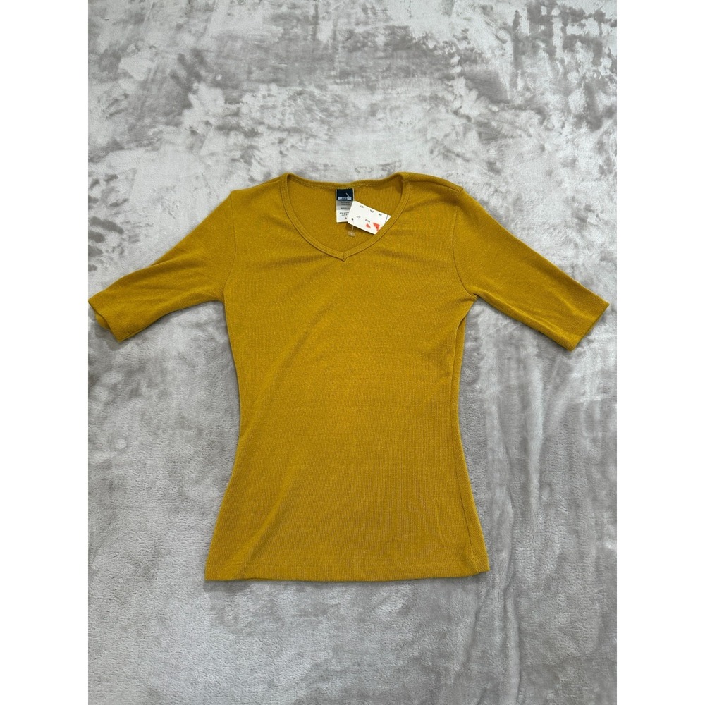 Susie Collection Knitted Top Womens Size Small‎ 1/2 Sleeve Stretch New With Tag